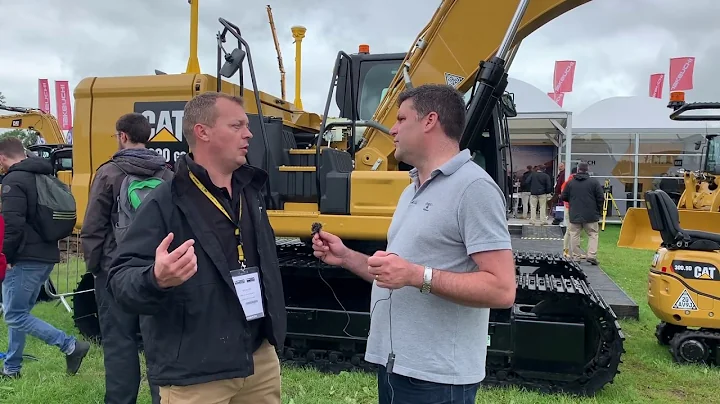 Cat 320 GC with new longer undercarriage launched at Plantworx 2019