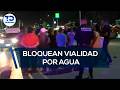 ¡Siguen sin agua! Bloquean vialidades en Torreón; exigen soluciones