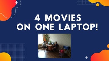 4 movies on one laptop using ASTER program #shorts