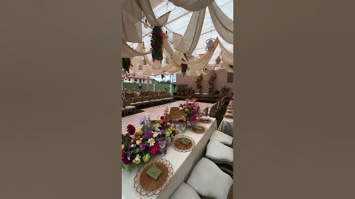 Beautiful wedding decoration #wedding #youtubeshorts #foryou #birthday #event #party #decor #fyp