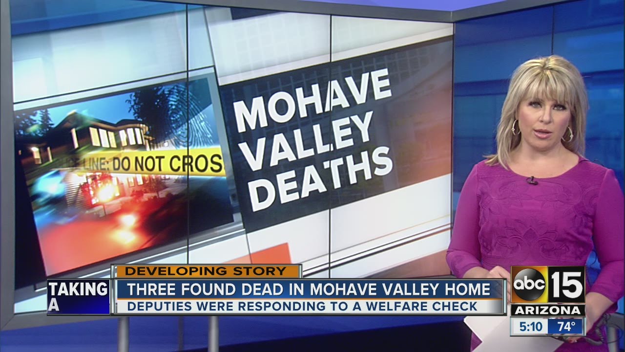 3 people found dead in Mohave Valley home YouTube