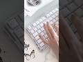 typing asmr 💬 #keyboard #keyboardasmr #asmr #keycaps #typingasmr #typing