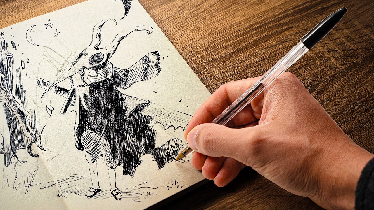 DRAWING to overcome a CREATIVE BLOCK