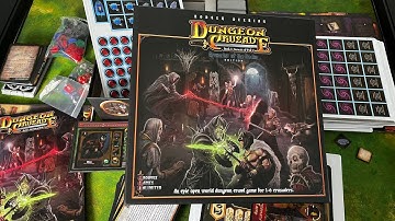Dungeon Crusade unboxing: Crusaders of the Realm Edition