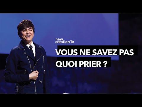 La prière qui fonctionne dans toutes les situations | Joseph Prince | New Creation TV Français