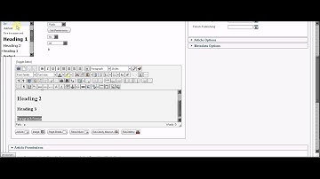 Proper way to format text in JCE