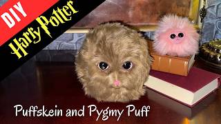 ⚡️Harry Potter DIY: How to make a Pygmy Puff and a Puffskein