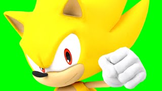 Sonic Frontier Status Green Screen Template