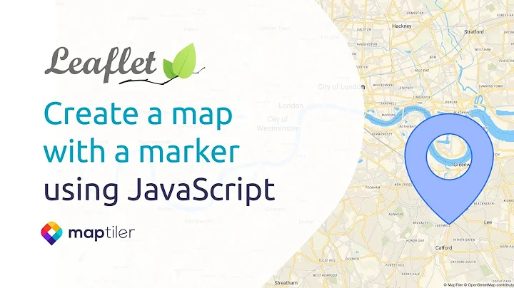 Leaflet Tutorial #1: Create a map with a marker using JavaScript