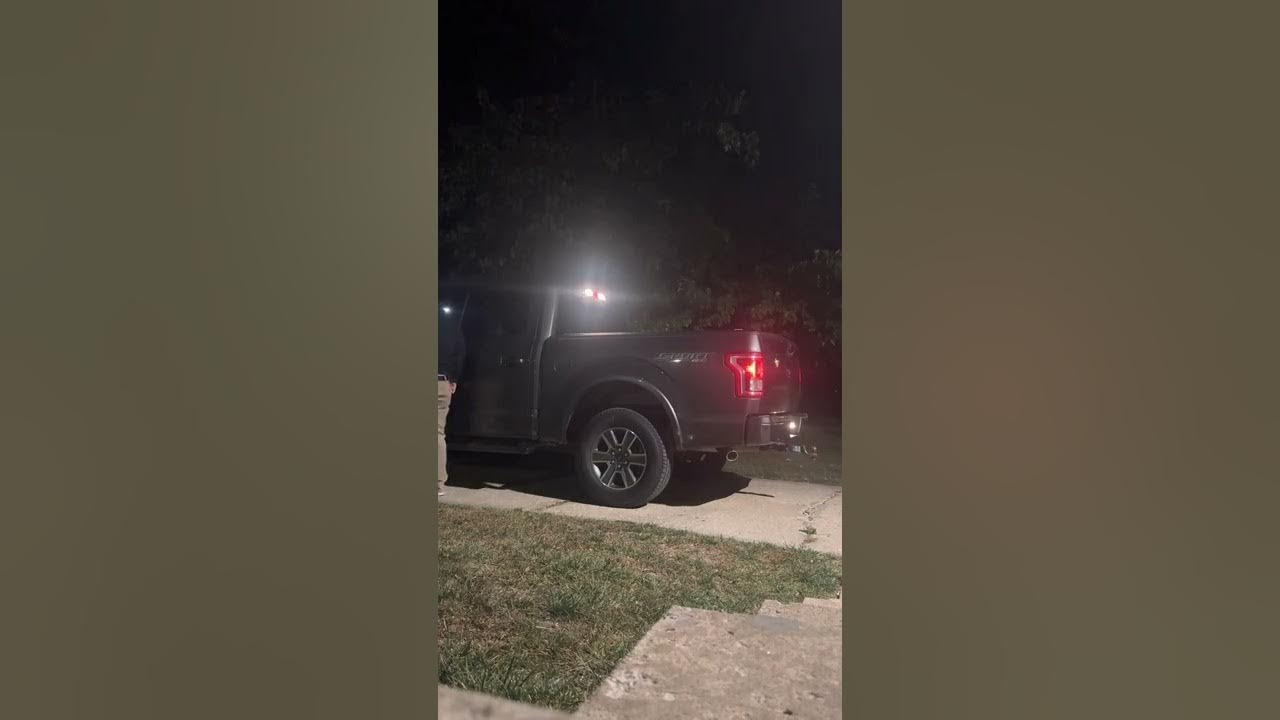 2017 ford f150 5.0 flowmaster super 10 muffler. Resonator delete. Dual