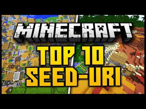 TOP 10 SEED-URI GENIALE PENTRU MINECRAFT 1.12