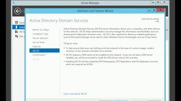 Root Domain Controller Configuration Server 2012