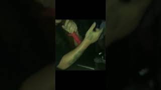 Ruby da cherry kissing girls hands during pouyas set