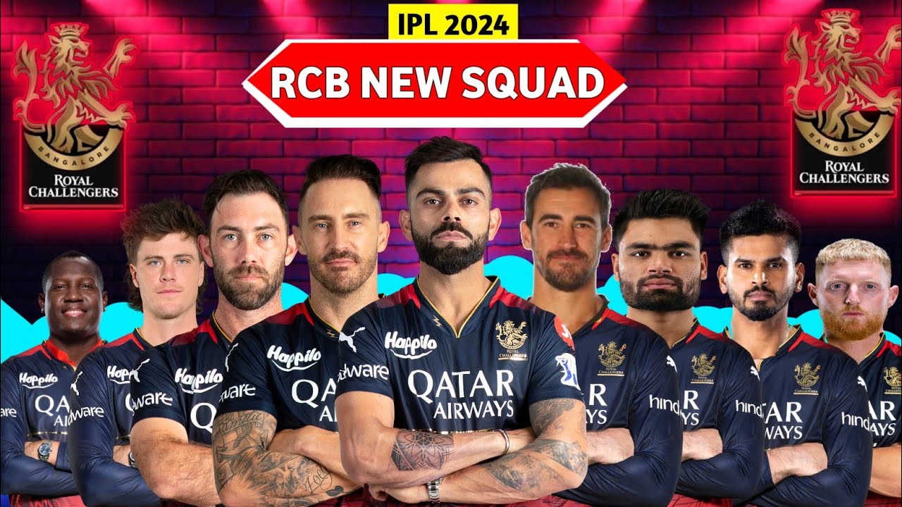 IPL 2024 Royal Challengers Bangalore Full Squad RCB Full Squad 2024