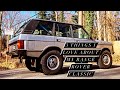 3 Things I Love About My 89' Range Rover Classic