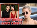 Hailey Bieber Reacts to Leaked Chats Between Selena Gomez and Justin Bieber.