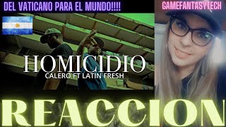 HOMICIDIO CALERO FT LATIN FRESH - REACCION