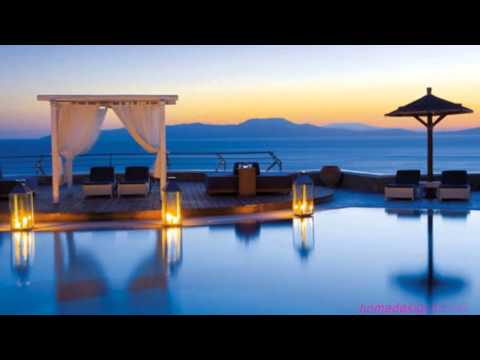 فيديو: Cycladic Luxury Beach Resort Heaven On Mykonos Island