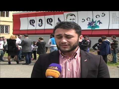 დედაენის ძეგლთან პაატა ბურჭულაძის საქართველოს განვითარების ფონდის წევრები შეიკრიბნენ