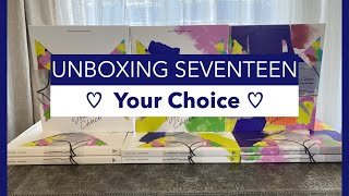 ♡ Unboxing Seventeen Your Choice ♡ 9 copies~