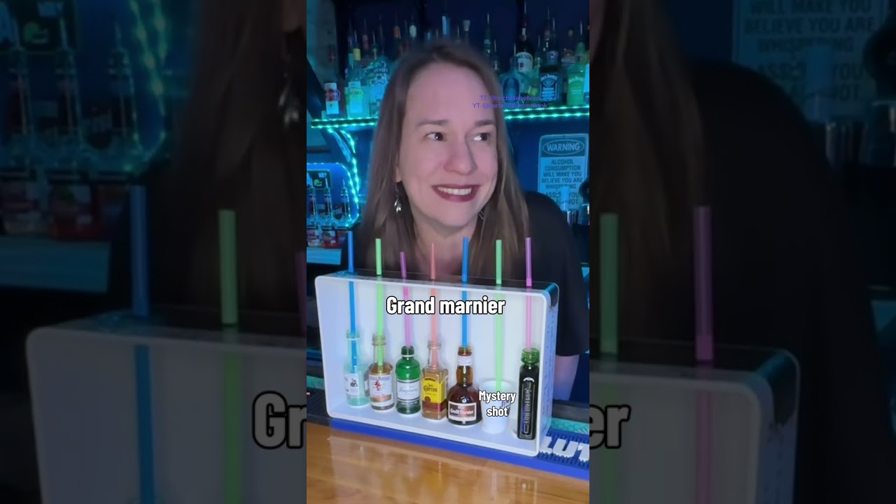 He didn’t say it was chocolate bitters! 😭 its 53% alcohol by the way 😅 #blindtasting #bartender