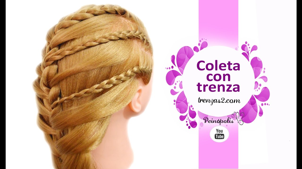 Peinados Con Coletas Con Trenzas Escalera Faciles Y Rapidos Peinados Con Coletas Con Trenzas Escalera Faciles Y Rapidos