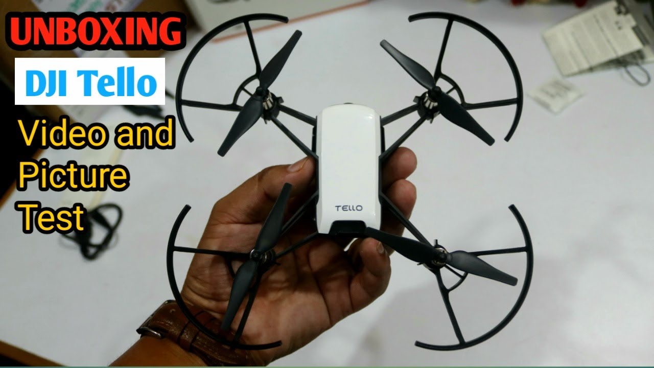 UNBOXING | DJI Tello Drone -Budget Drone Camra | TEST