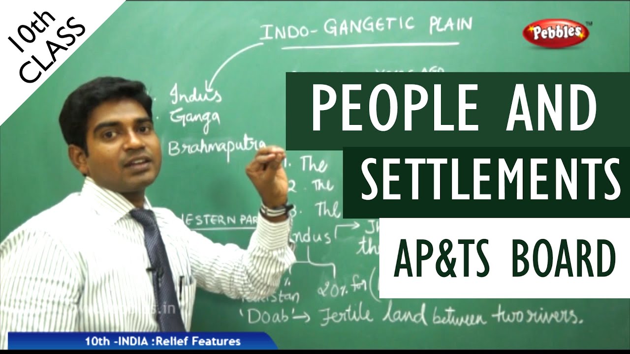 people and settlements full lesson | Class 10 Social studies | AP&TS syllabus