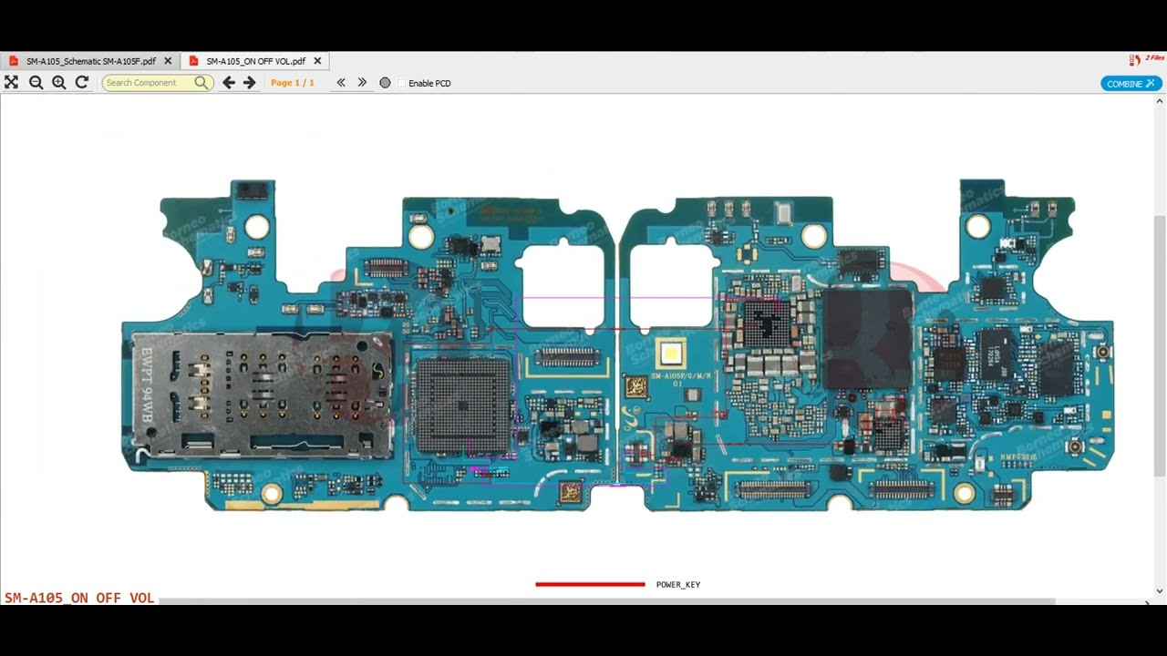 Samsung A105 On Off Ways || Samsung A105 Power Key Problem# ...