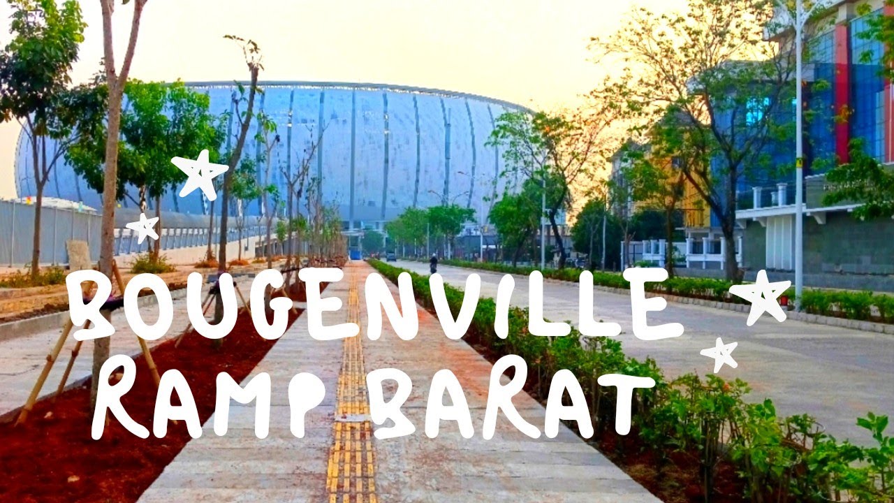 H-3 PIALA DUNIA U-17 🔥‼️ TROTOAR RAMP BARAT STADION JIS SUDAH MULAI ...