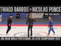Jos thiago barros vs nicolas ponce final master 1 62kg abu dhabi world pro jiu jitsu 2022 react