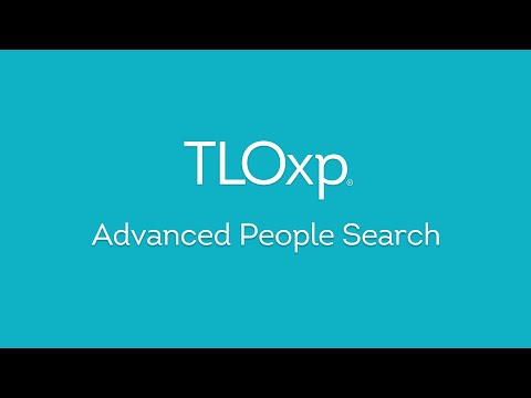 Advanced People Search - TLOxp