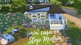 STOP MOTION | Pequeña pero con encanto - Minicasa | Los Sims 4