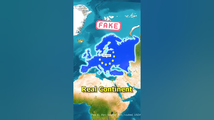 Europe is Fake...🇪🇺🇪🇺
