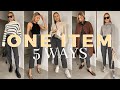 ONE PIECE, FIVE WAYS | GREY TROUSERS, EP. 1