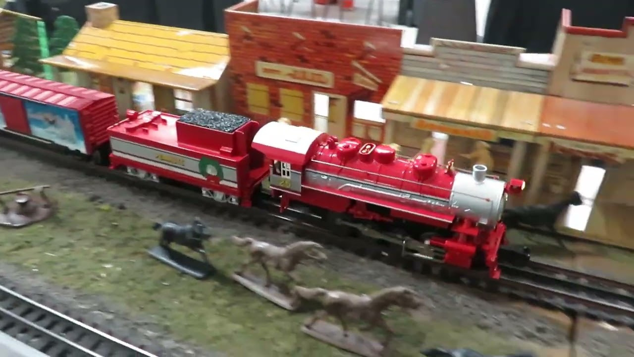 O Scale Model Train Layout (3) at the Rappahannock Model Railroaders Christmas Train Show 12/14/25