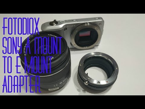 Fotodiox Sony A to E Mount Lens Adapter