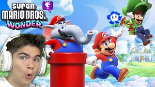 Super Mario Bros WONDER! NEW 2023 Video Gaming & SKIT on HobbyFamilyTV