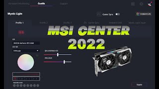 Msi Center Programı Windows 11 Kurulum Ve İnceleme 2022