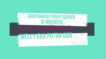 ADMINISTRASI INFRASTRUKTUR JARINGAN | KONFIGURASI BLOK FACEBOOK MENGGUNAKAN PROXY SERVER DI MIKROTIK