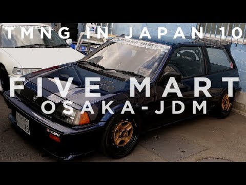 Falen bij Five Mart / Osaka JDM, de bekendste Kanjo garage in Japan | TMNG in Japan 10