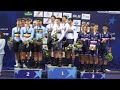Anadia 2022 - Il podio inseguimento Under 23