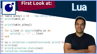 Lua - First Impression Programming Languages Episode 22
