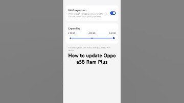 How to update Oppo A58 Ram plus 12 GB ram #smartphone #oppogiare #automobile #tech #oppoa58