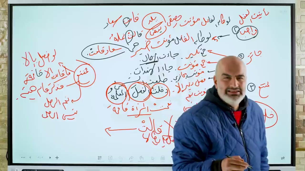 نحو الصف الثاني الثانوي كله في ساعة هدية منصة الهيثم في اللغة العربية. هيثم جبر 