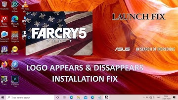 Farcry 5 Launch Fix| Logo appears&Dissapears | Farcry 5 won