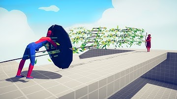 SPIDERMAN REFLECT SHIELD vs EVERY RANGED UNIT | TABS - Totally Accurate Battle Simulator