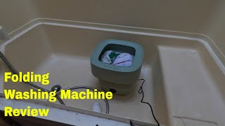 Doing laundry off grid  East Doll  Folding Washing Machine review