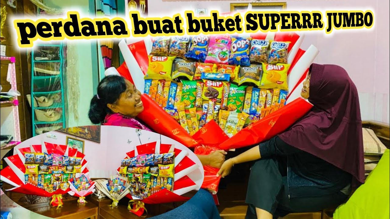 PERSIAPAN KE RUMAH LEK DAMIS‼️BUKET JUMBO BUAT KELUARGA SUPERRRRR DAN