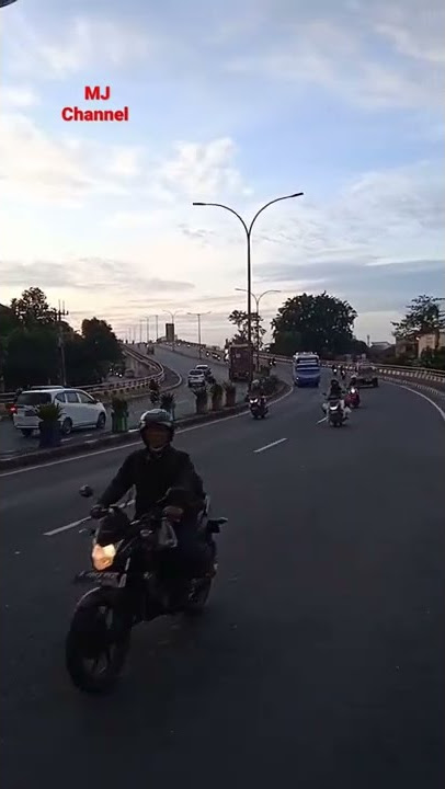Flyover Kranji Bekasi Barat, di pagi hari Jam 6:05 23/2022